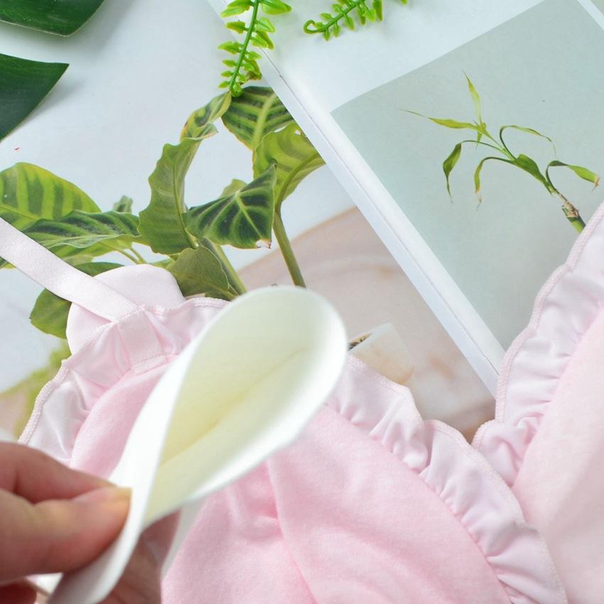 Nhật Bản Dễ Thương Lolita Kawaii NƠ REN Trắng Bộ Đồ Lót Gợi Cảm Nữ Tai Thỏ Dễ Thương Quần Lót Áo Ngực Nữ & Quần Lót bộ Áo Ngực