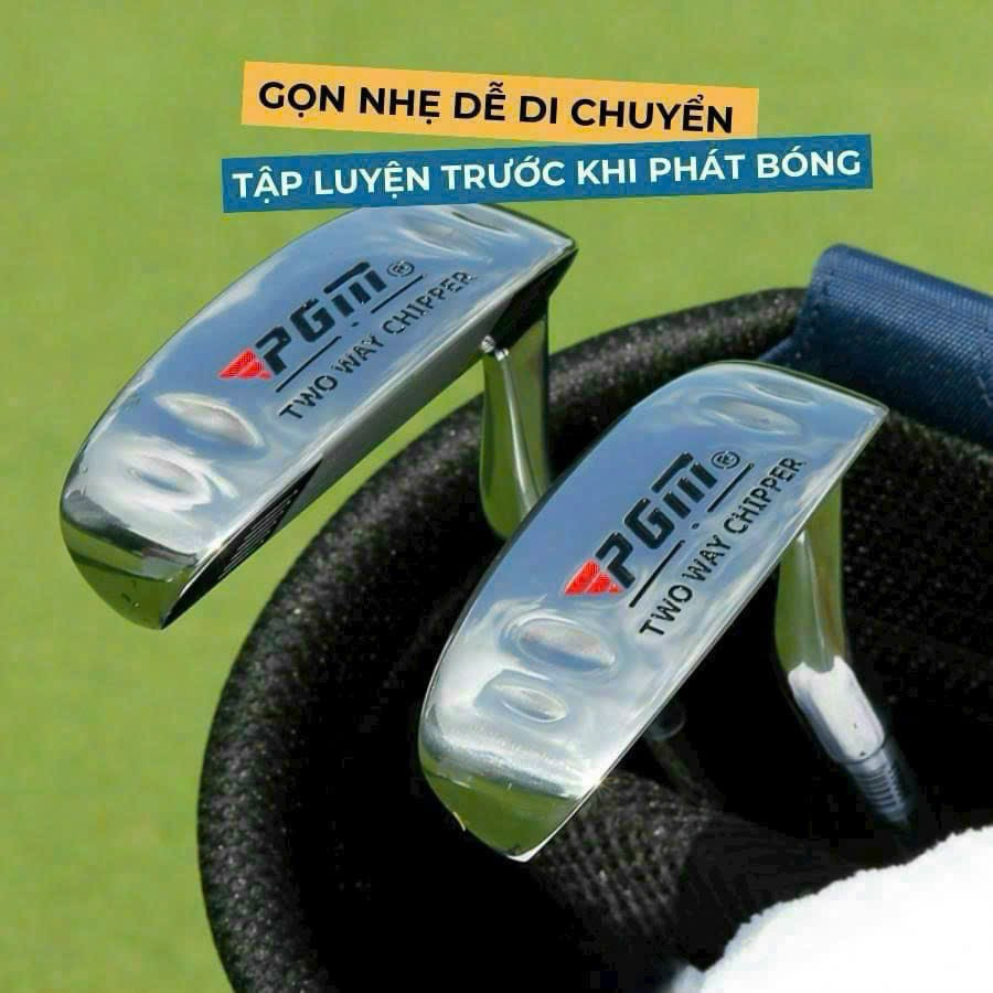 Gậy đánh golf Chip PGM hai mặt cán thép chắc chắn chống trơn trượt dành cho cả 2 tay