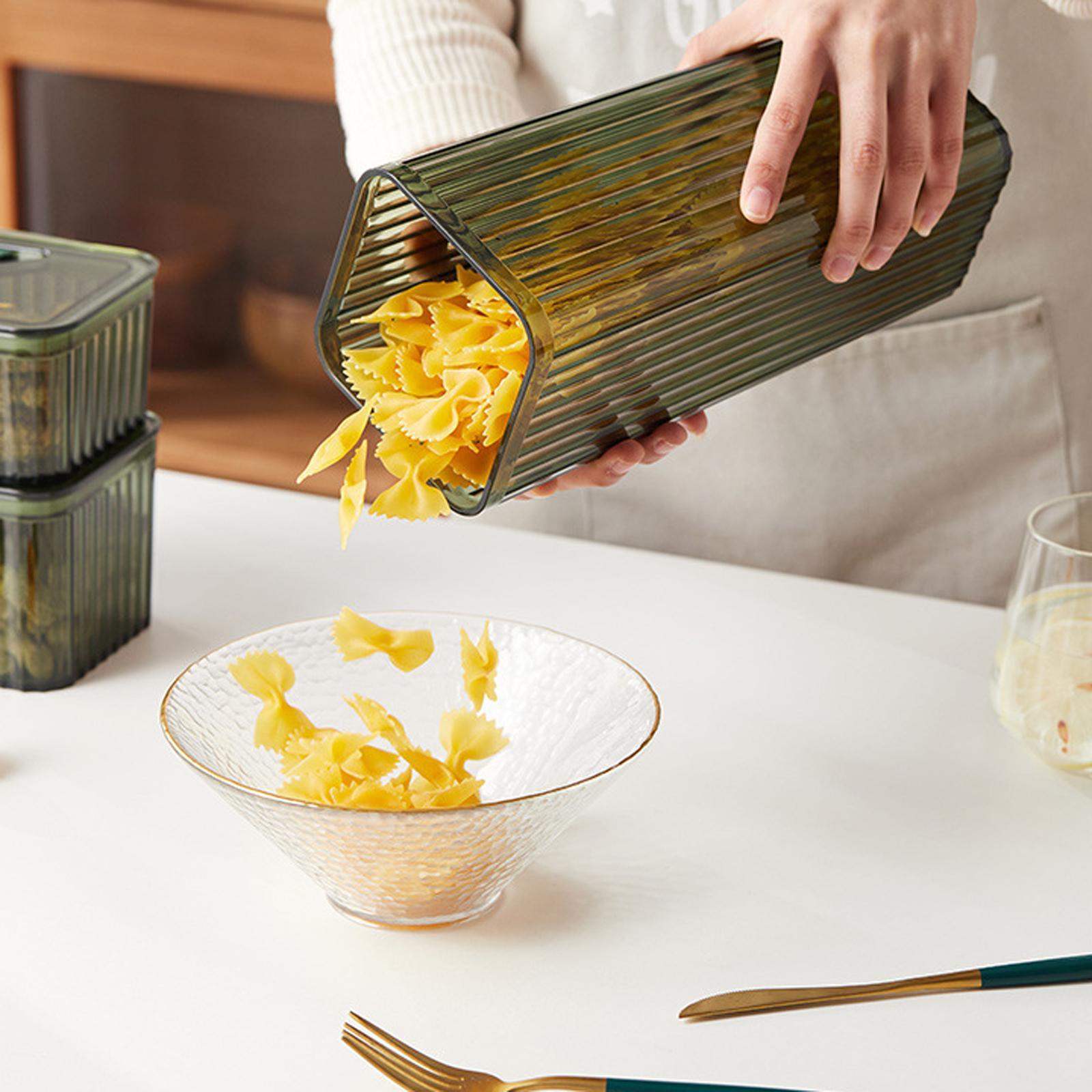 Airtight Food Storage Containers Pantry Organizer Box for Cabinet Baking Supplies