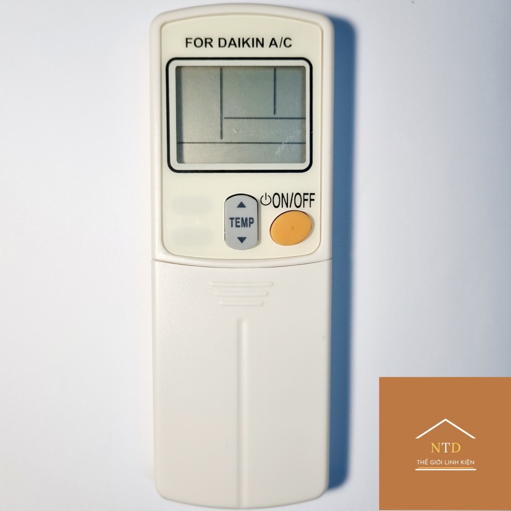 Điều khiển cho điều hòa Daikin 1 chiều thường/remote cho máy lạnh Daikin 1 chiều
