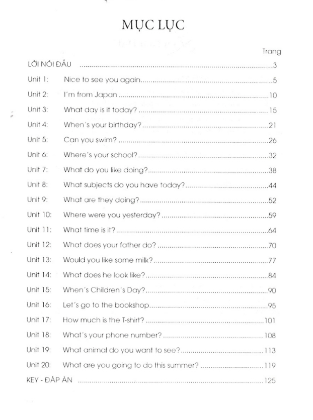 Sách - vở ôn tập hè tiếng anh 4