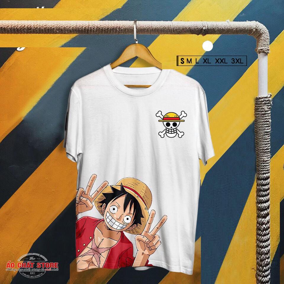 BST 6 Áo LUFFY ONE PIECE Cao Cấp| Áo One Piece Luffy Đảo Hải Tặc Đẹp OP10 | Áo Chất Store