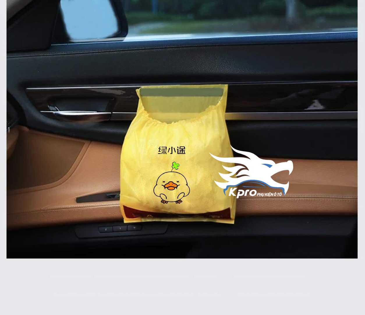 Túi rác dán ô tô thông minh - Hàng Kpro chất lượng cao