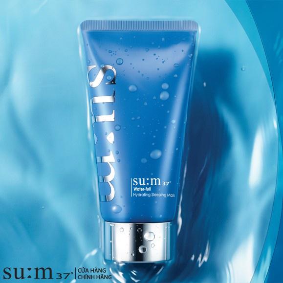 Mặt nạ ngủ cấp nươc chuyên sâu Su:m37 Water-full Hydrating Sleeping Mask 100ml