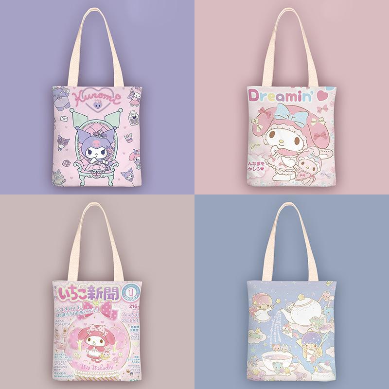 Sanrio Kt Túi Đựng Nữ Kuromi Vai Cô Gái Bé Trai Quế Chó Túi Xách Bé Gái 2021 Túi Bé Trai Túi túi Lưu Trữ