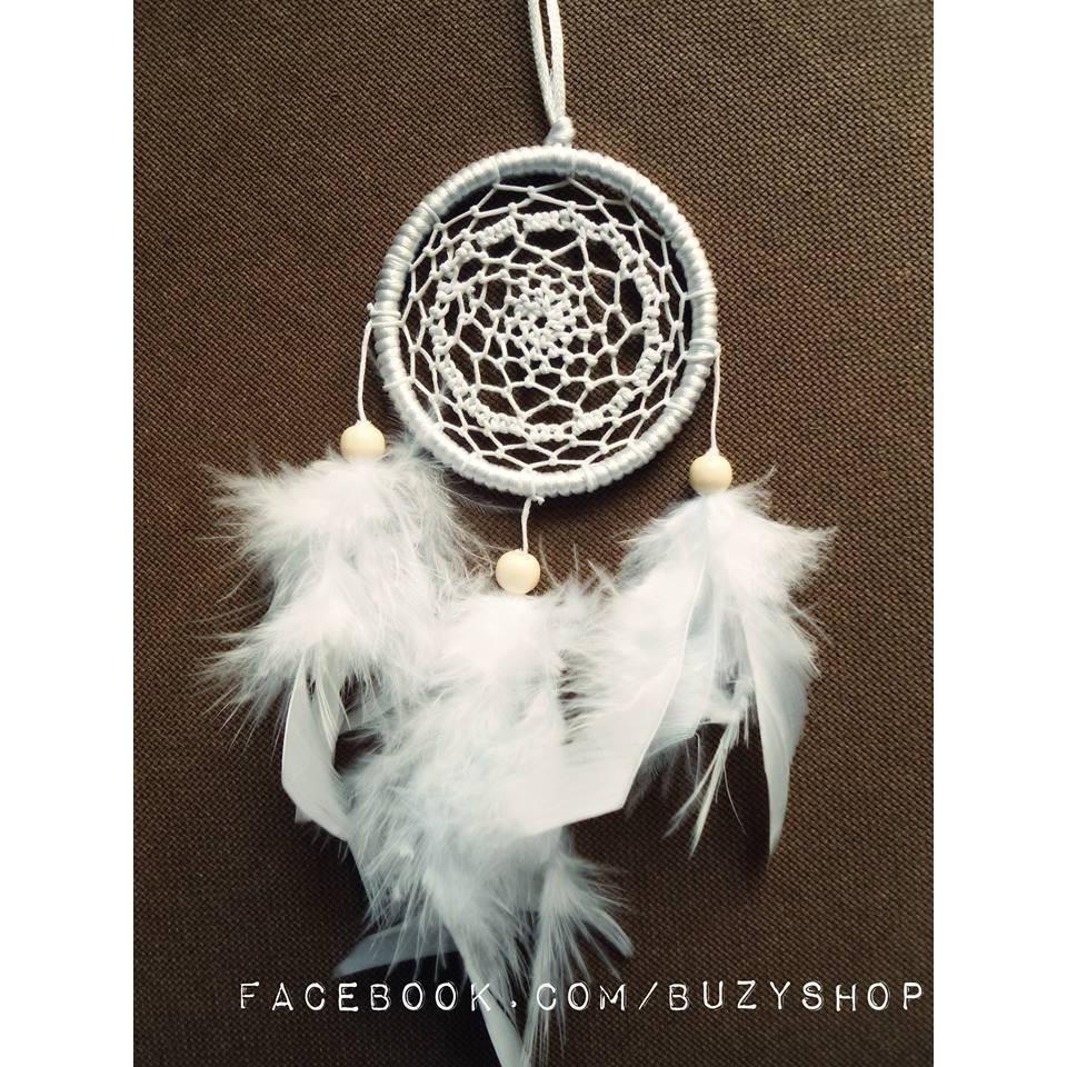 (dây dài 20cm) lông vũ nhân tạo, lông gắn dreamcatcher