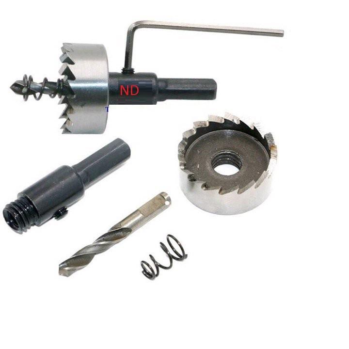 Mũi khoan khoét lỗ hợp kim cao cấp_bộ 5 chi tiết khoét lỗ