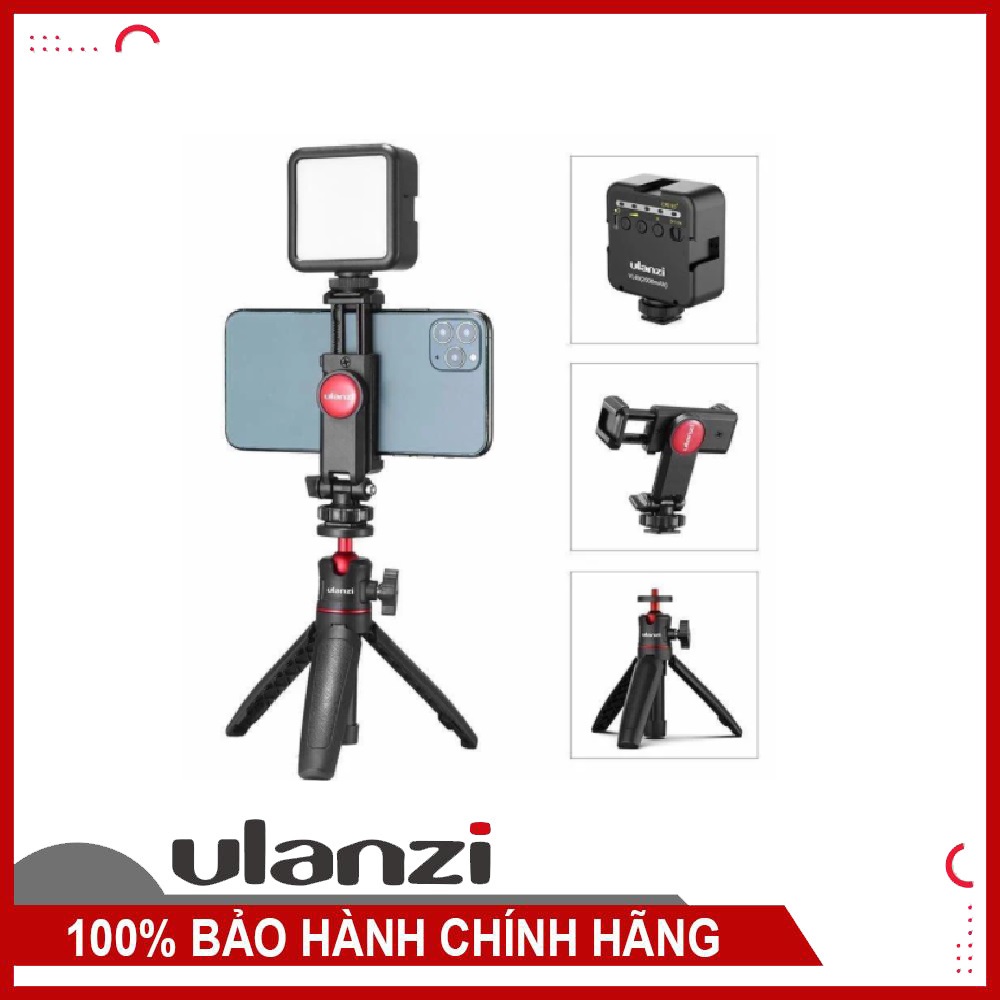 ULANZI VLOG KIT 6 - HÀNG CHÍNH HÃNG - Combo quay phim chuyên nghiệp dành cho Điện thoại