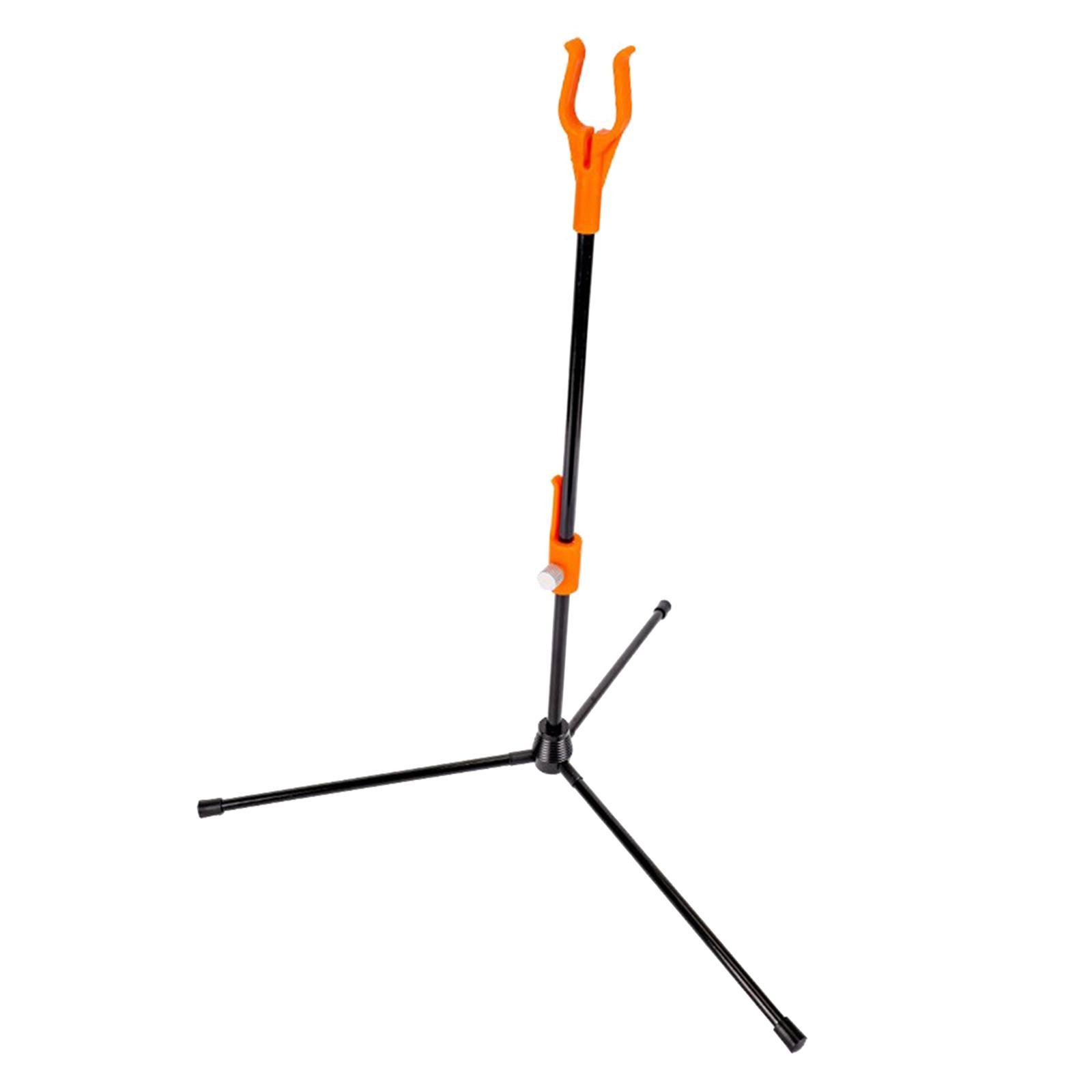 Recurve  Holder Bow Tripod 18.9" Height Folding 3 Legs Detachable Supply Bow Rack for Takedown Bow Compound Recurve Bow