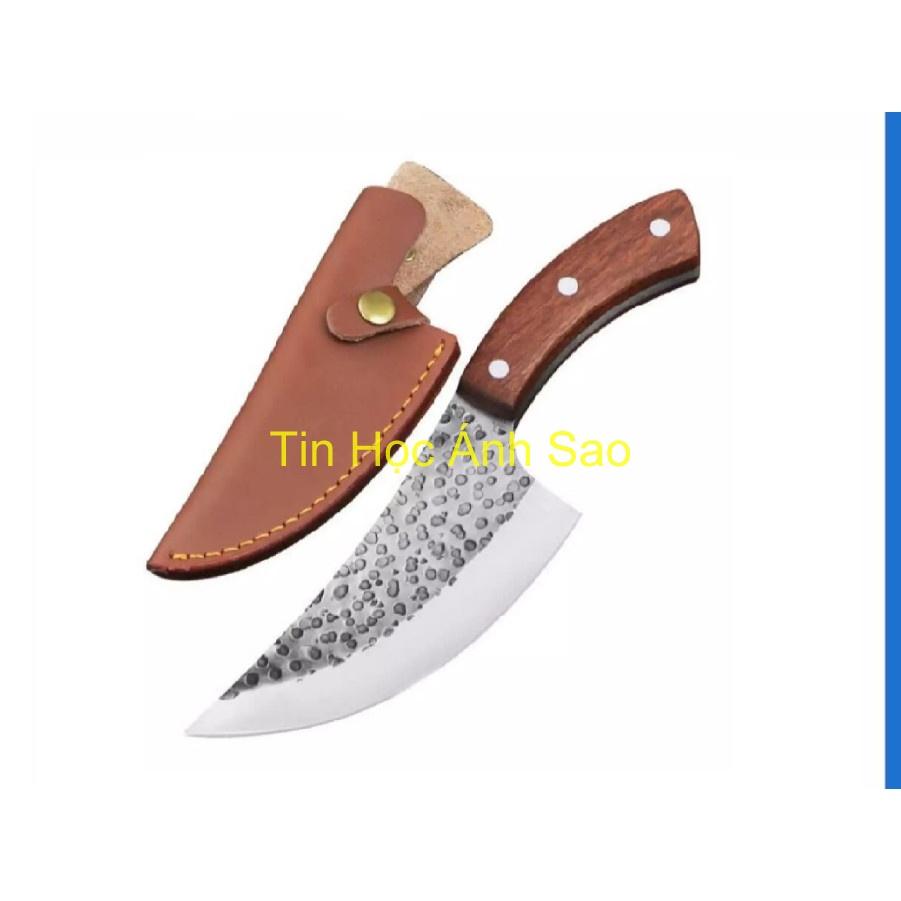 Dao chữ S nhíp ô tô tặng kèm bao da , Làng Nghề Rèn Phúc Sen