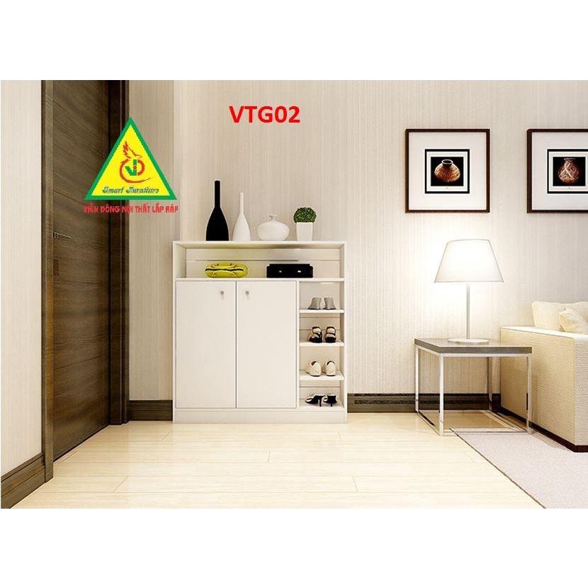 Tủ Giày Hiện Đại Nhiều Ngăn Để Giày, Tiết Kiệm Diện Tích VTG02- Nội thất lắp ráp Viendong Adv