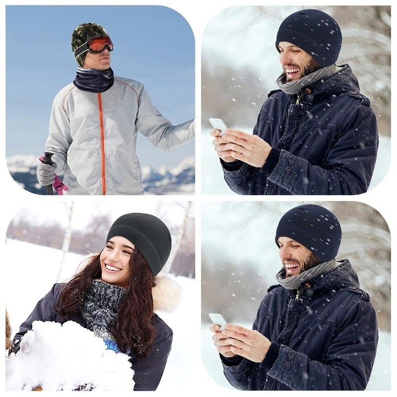 Unisex ấm áp vải lông cừu mũ cổ điển Tactical Windproof ngoài trời Phụ kiện đi bộ câu cá đi xe đạp săn quân quân sự Color: Orange