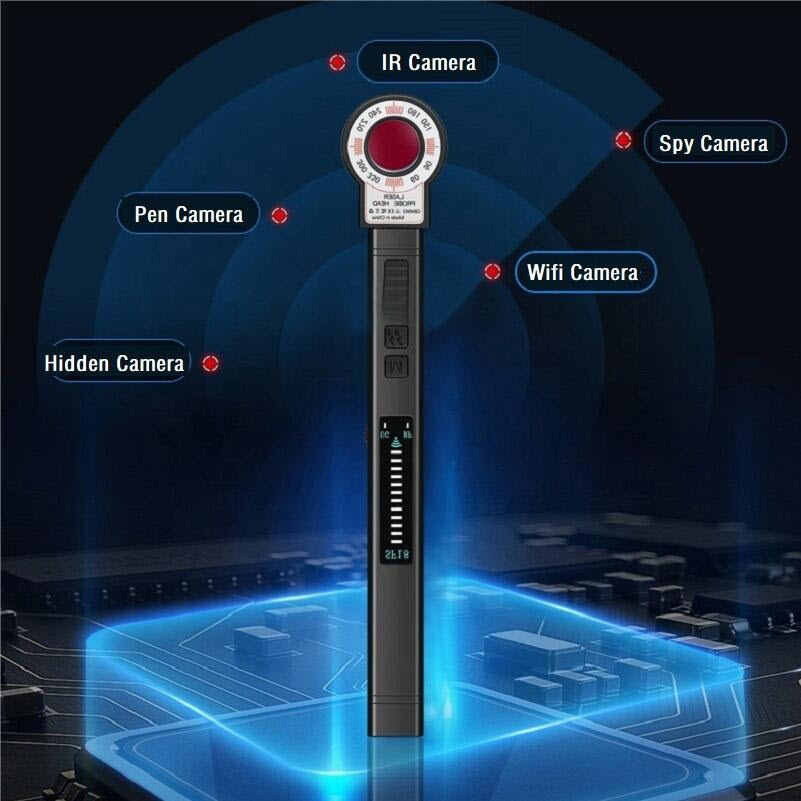 RF Detector SF18 - Thiết bị phát hiện máy ghi âm, camera wifi SF18 - Máy phát hiện camera , máy ghi âm SF18. SF18 spy camera pen rf signal detector hidden camera pen camera mini camera gps tracker gsm wiretapping radio scanner finder