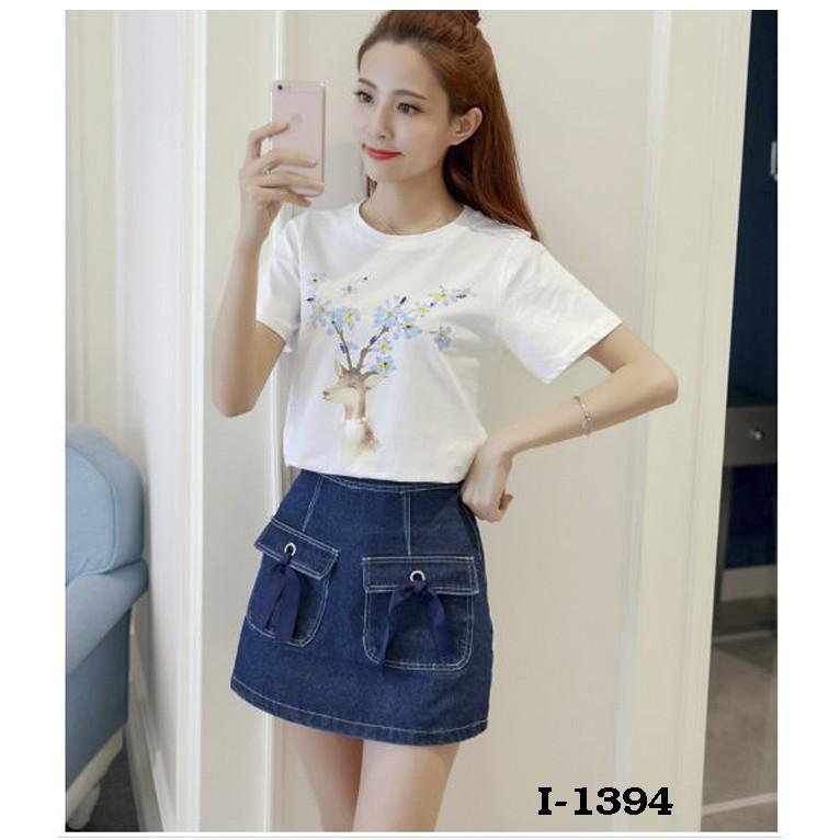Áo Thun Nữ Họa Tiết Hưu Sao Dễ Thương