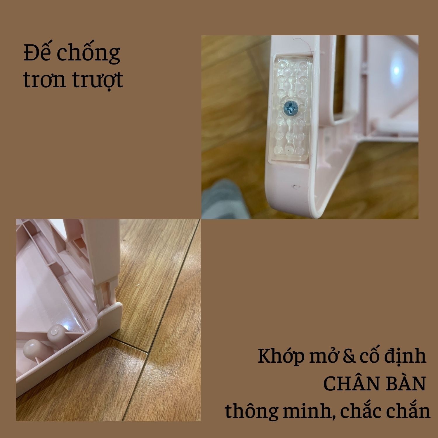 Bàn nhựa gấp gọn bàn học thông minh có khe cắm máy tính bảng ,bút, điện thoại (hàng việt nhật Plastic)