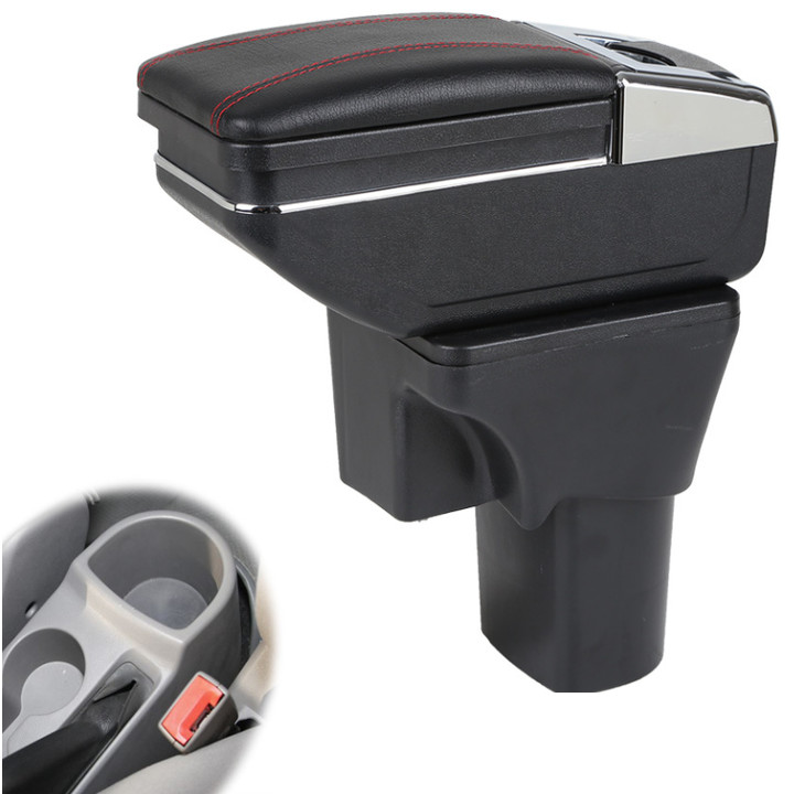 Hộp tỳ tay ô tô, xe hơi cao cấp dùng cho xe Hyundai Accent 2011-2015 và Hyundai Verna  JD-ZXV