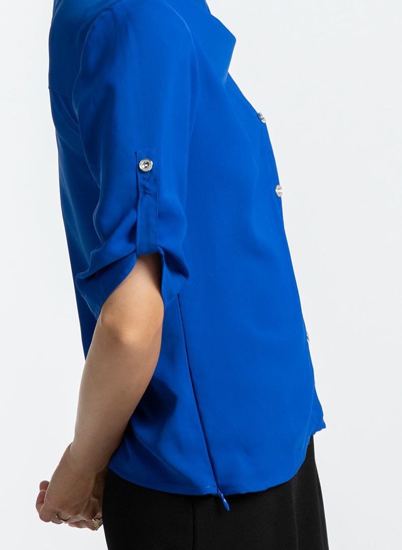 Áo Cổ Lật Hity TOP101 (Xanh Midnight)