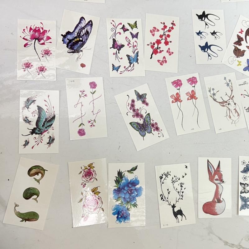 Set 30 tấm hình xăm dán giá 70k