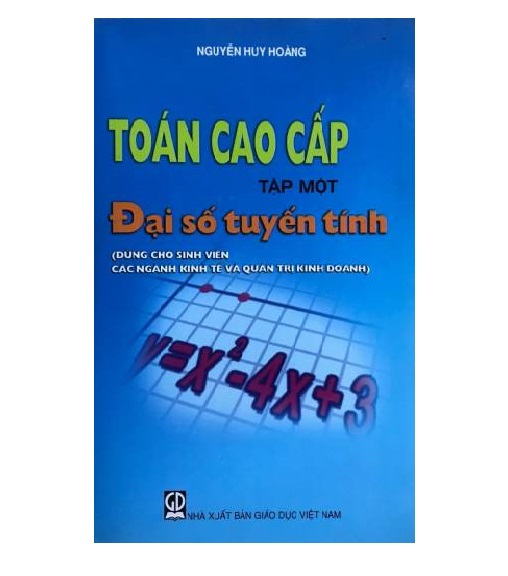 Toán cao cấp T1 - Sách Đại số tuyến tính
