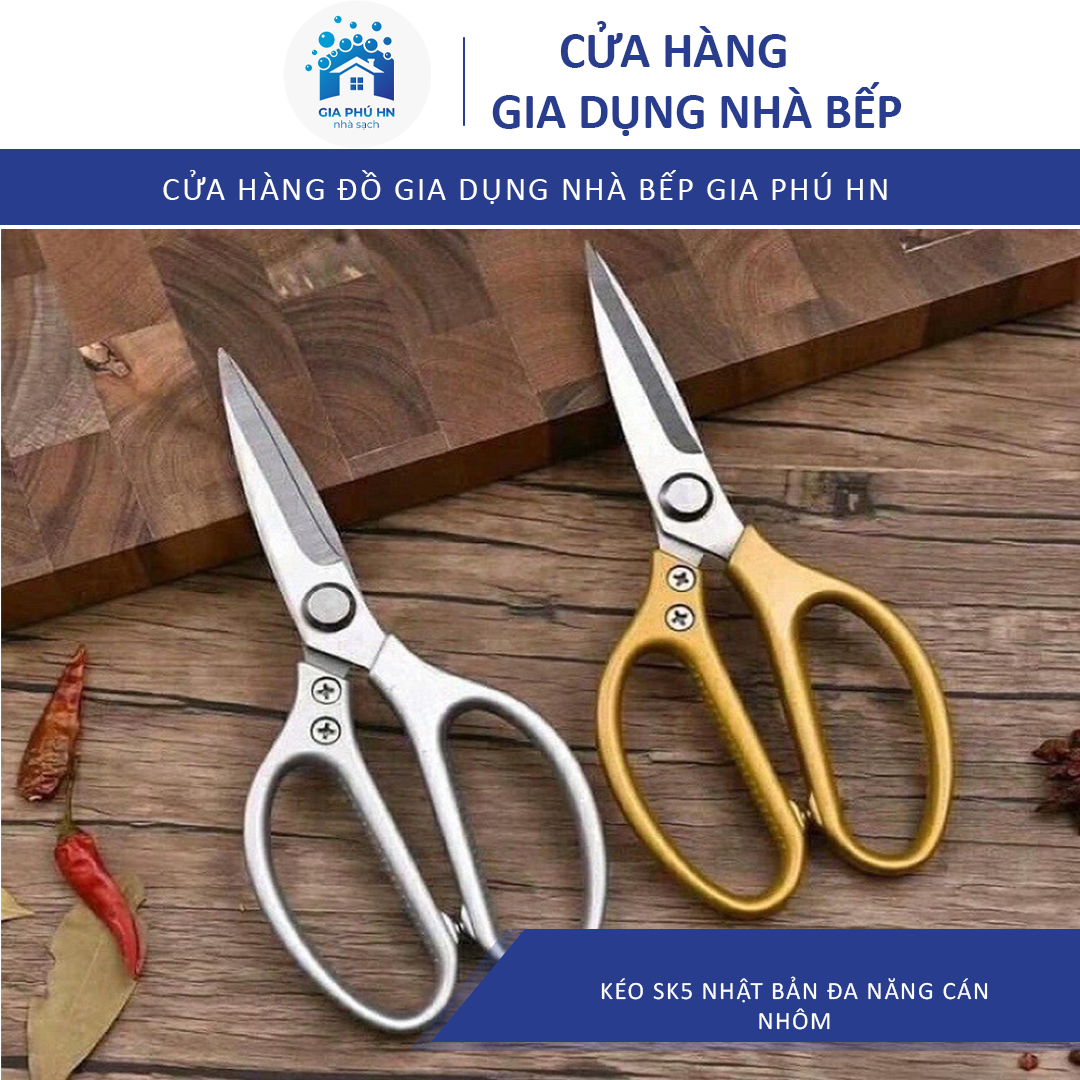 Kéo Đa Năng Nhật Bản, Làm Bếp, Cắt Tỉa Cây Cảnh, ...Hàng Nhật Bản Siêu Bền, Dày Dặn