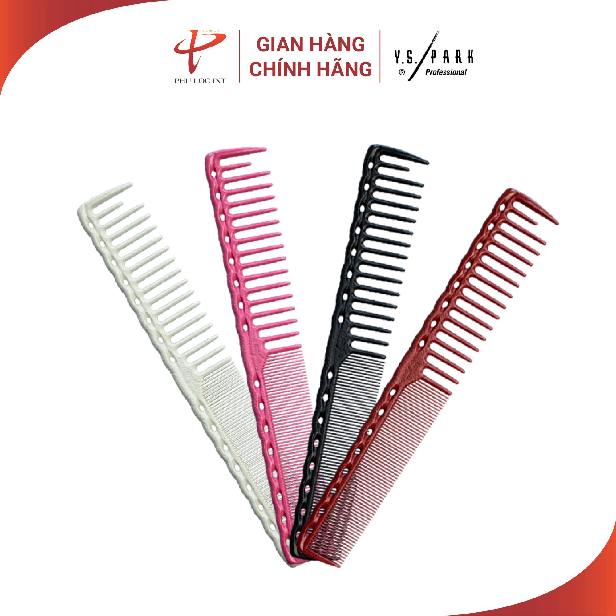 Lược cắt tóc nữ YS-332 chất liệu nhựa Ultem cao cấp chịu nhiệt 220 độ - Lược YS Park Professional nhập khẩu Nhật Bản