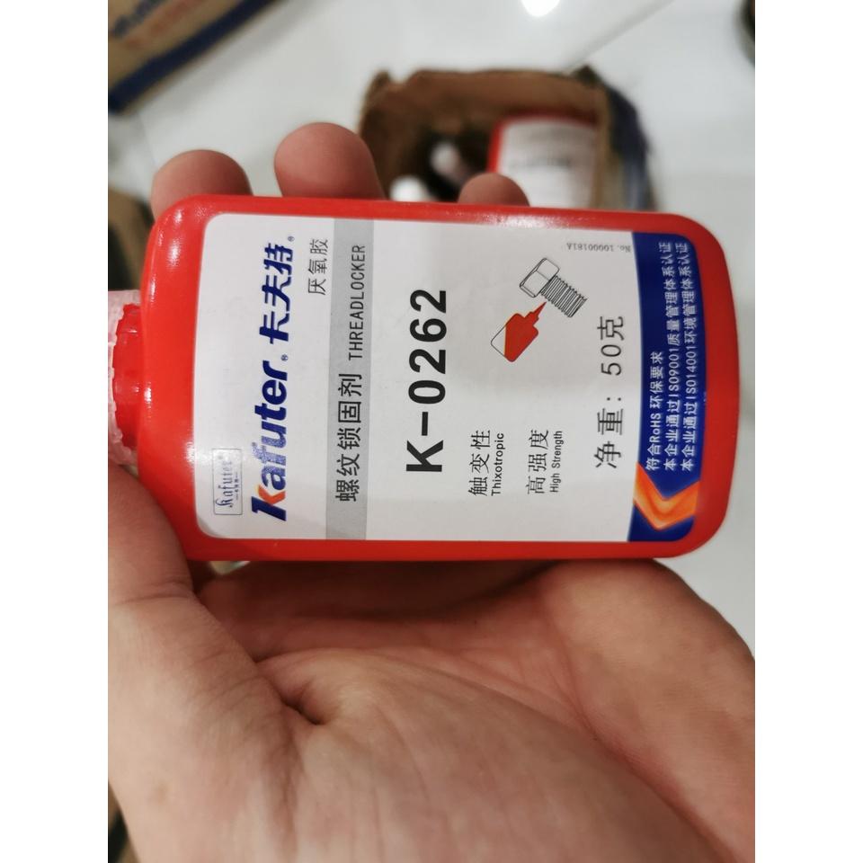 Keo Khóa Ren Ốc Kafuter K-0262 50ml (Đỏ)