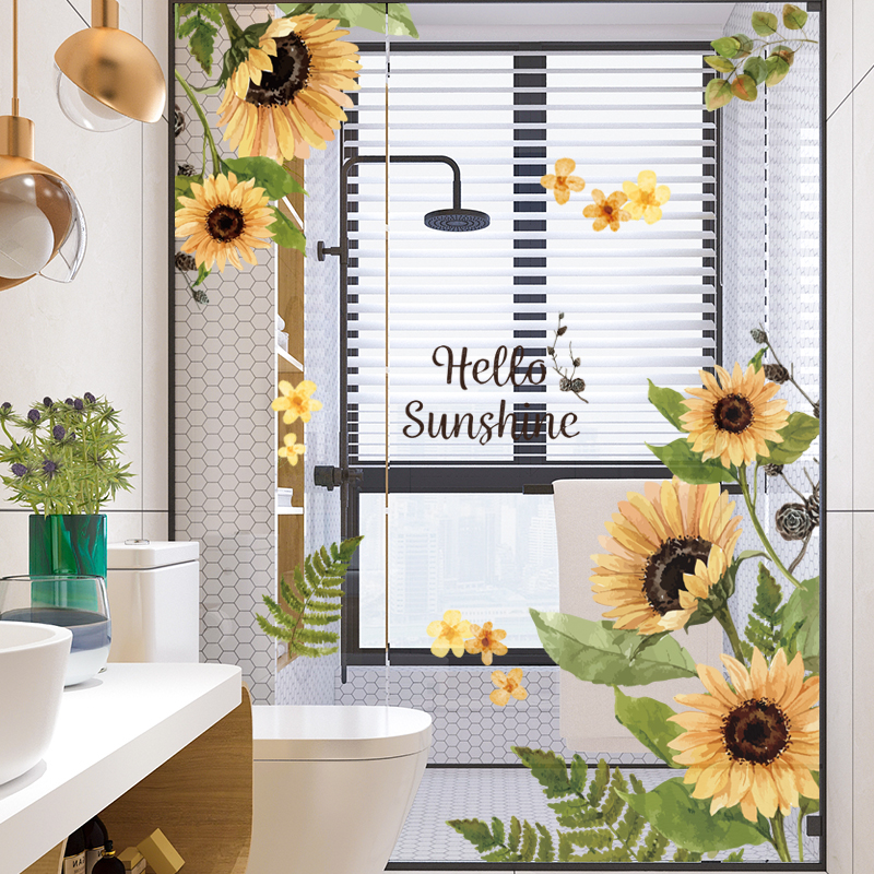 Decal dán tường tự dính - Vườn hoa xuân