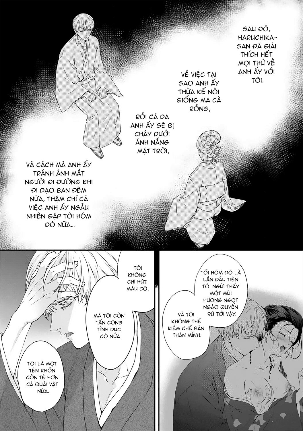 tình yêu của ma cà rồng chapter 1.2 8