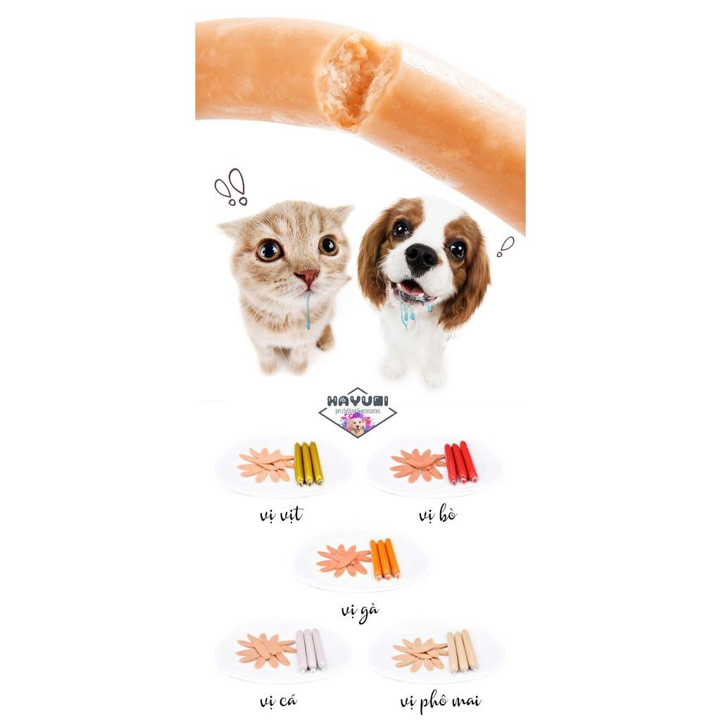 XÚC XÍCH DINH DƯỠNG CHO THÚ CƯNG - 5 VỊ