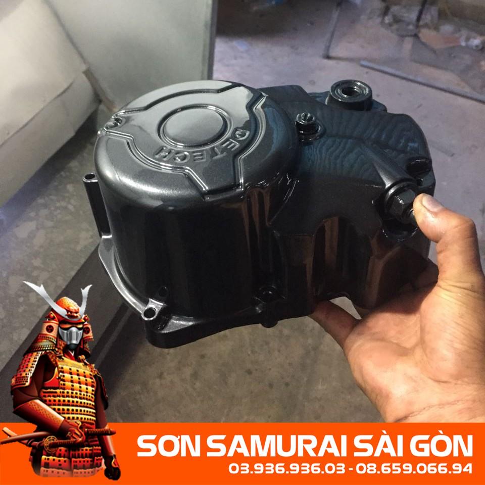 Sơn SAMURAI KUROBUSHI Y367* MÀU XÁM ĐẬM chính hãng - Sơn phun xe máy SAMURAI SÀI GÒN