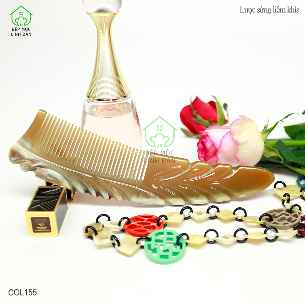 Lược Sừng Xuất Nhật Mẫu Lược Khía Cao Cấp