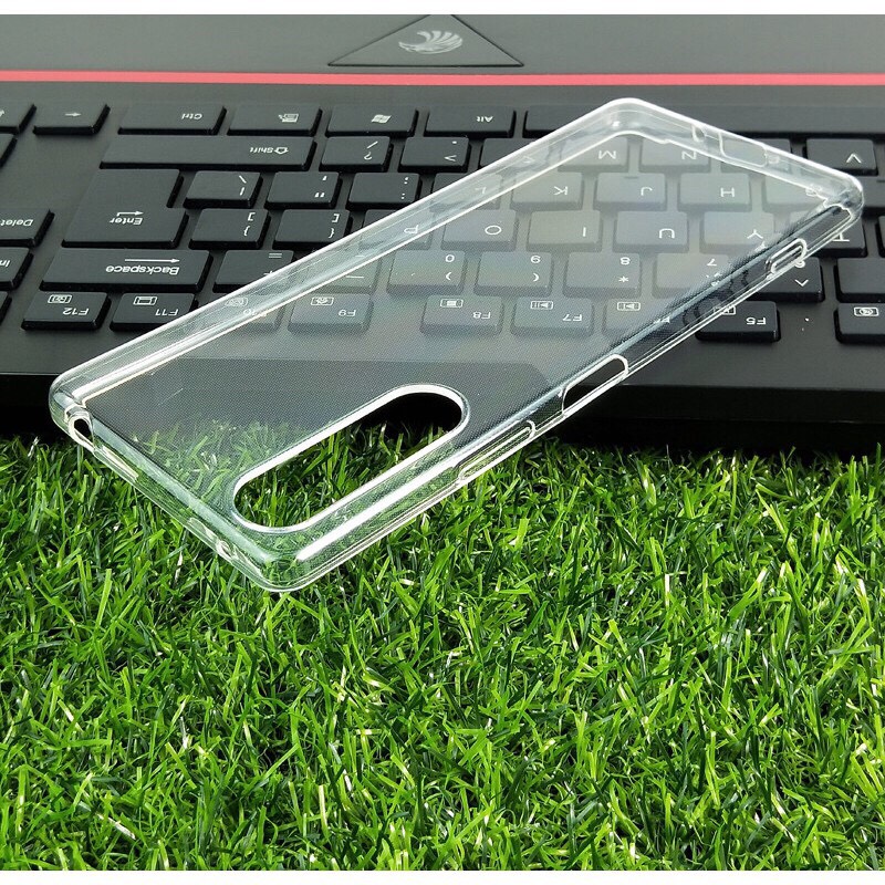 Ốp cho Sony Xperia 1 II - Silicon trong suốt hãng GOR Hàng nhập khẩu