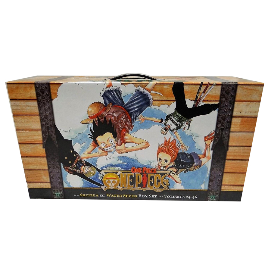 One Piece Box Set 2: Skypeia And Water Seven, Volumes 24-46 With Premium - Tiếng Anh