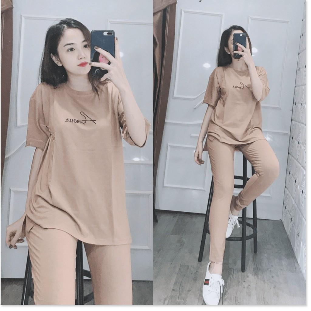 SET BỘ THUN NỮ,CHẤT LIỆU VÃI THOÁNG MÁT VÀ CO GIẢN 4C THỜI TRANG LANO STORE 99