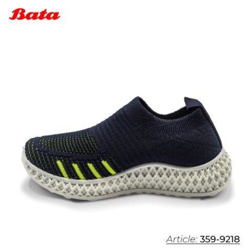 Giày sneacker trẻ em màu xanh Thương hiệu Bata 359-9218