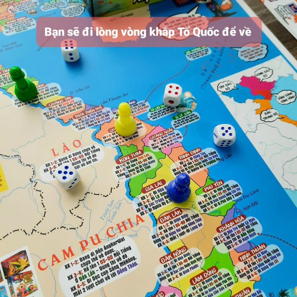 Đồ Chơi Board Game Du Lịch Xuyên Việt