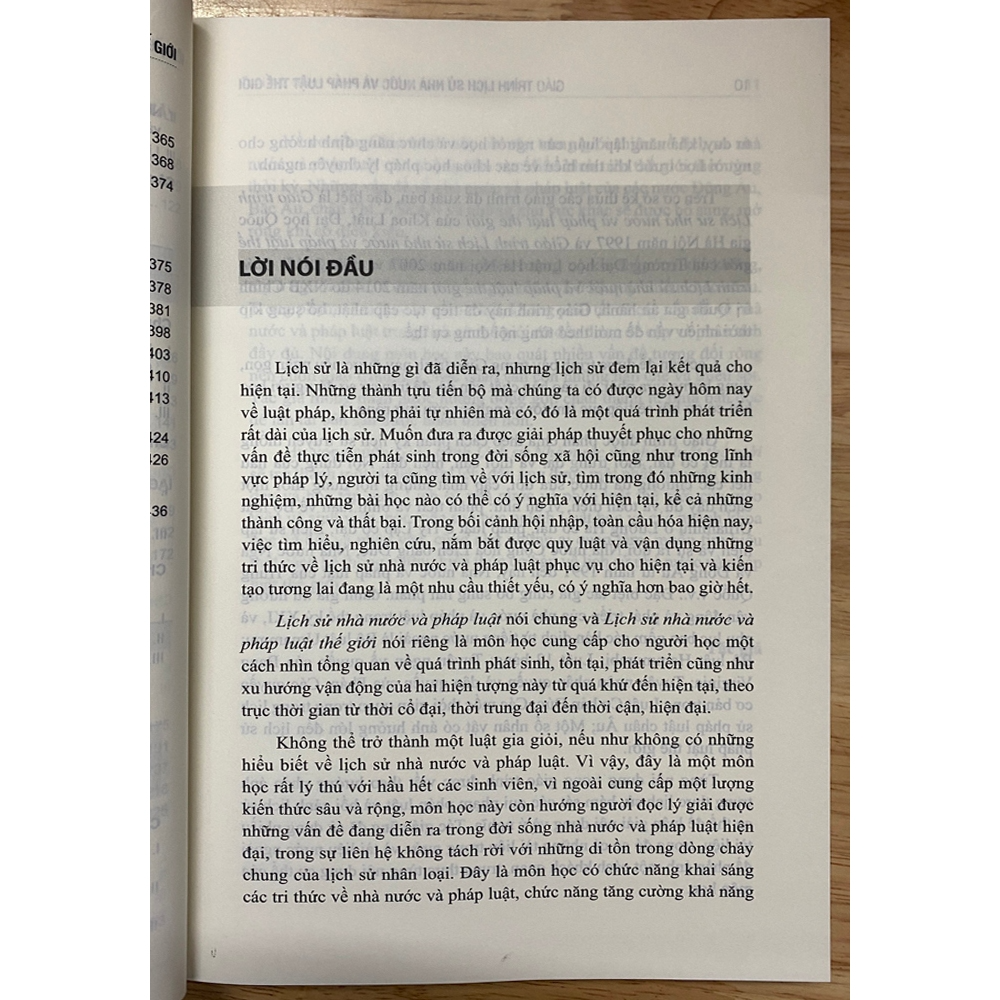 Sách - Giáo Trình Lịch Sử Nhà Nước Và Pháp Luật Thế Giới