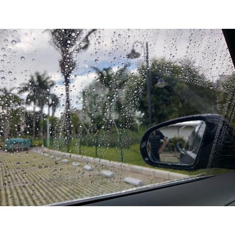 Bộ 4 Miếng Dán Nano Chống Đọng Nước Gương, Kính Ô Tô