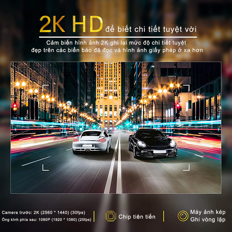12 inch Màn hình cảm ứng IPS Máy ảnh ghi hình dạng gương chiếu hậu ô tô với điều khiển bằng giọng nói