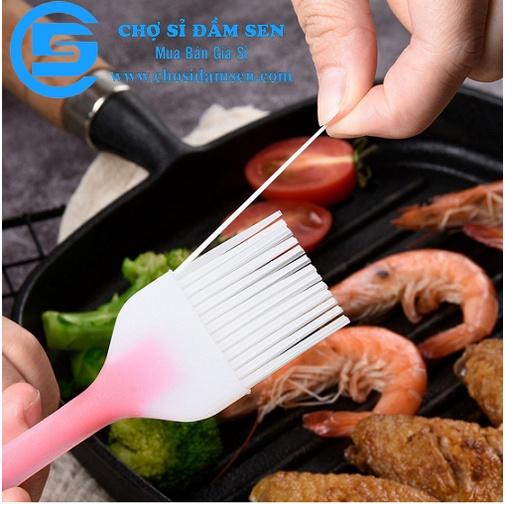 Cọ quét dầu bằng silicon chịu nhiệt nhiều màu đẹp mắt, chổi quét dầu nướng bbq/quét gia vị an toàn