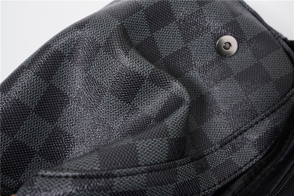 Fashion Check Pattern Shoulder Bag Cover Type PU Leather Small Shoulder Bag