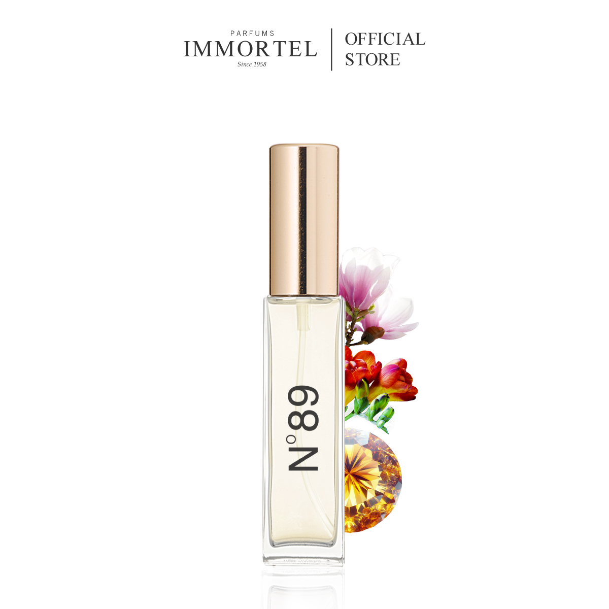 Nước hoa unisex IMMORTEL N°89 - 8mL EDP Chính hãng Pháp