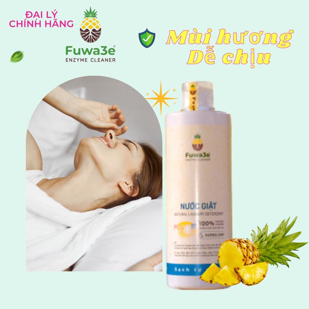 Nước Giặt Hữu Cơ Eco-Enzyme 500ml Chiết Xuất Từ Dứa An Toàn Cho Da Bảo Vệ Trẻ Em Tốt Cho Sức Khỏe Môi Trường