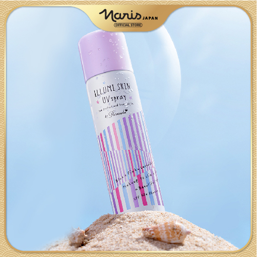 Xịt chống nắng Nhật Bản Naris Parasola Illumi Skin UV Spray SPF50+/PA+++ – Hàng chính hãng