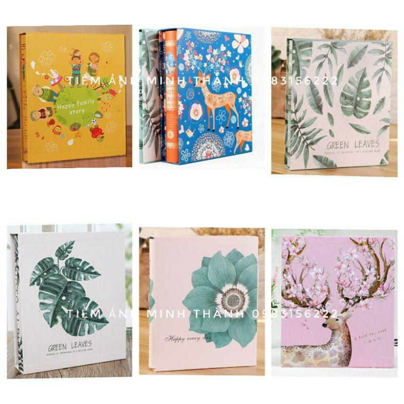 Album đựng 400 ảnh 7x10 (6x9) hoặc 200 ảnh 10x15 có hộp