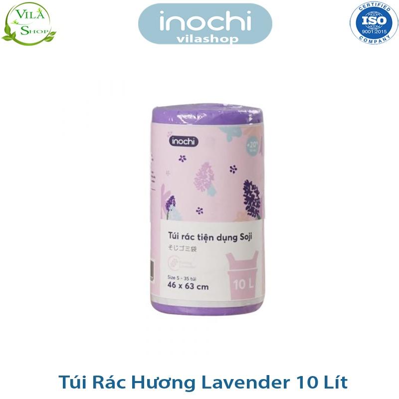 Túi Đựng Rác, Túi Rác Hương Chanh, Hương Lavender Tự Huỷ Có Quai Tiện Dụng, Dạng Cuộn Loại 10L 25L 50L