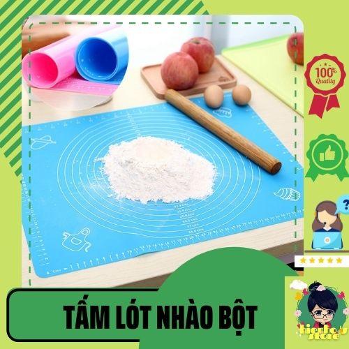 Tấm Lót Nhào Bột Cán Bột Làm Bánh Bằng Silicone Chống Dính HH0041