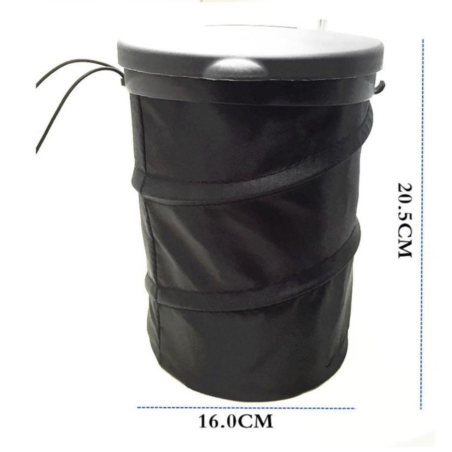 Thùng đựng rác trên xe ô tô có thể gấp lại được - Home and Garden