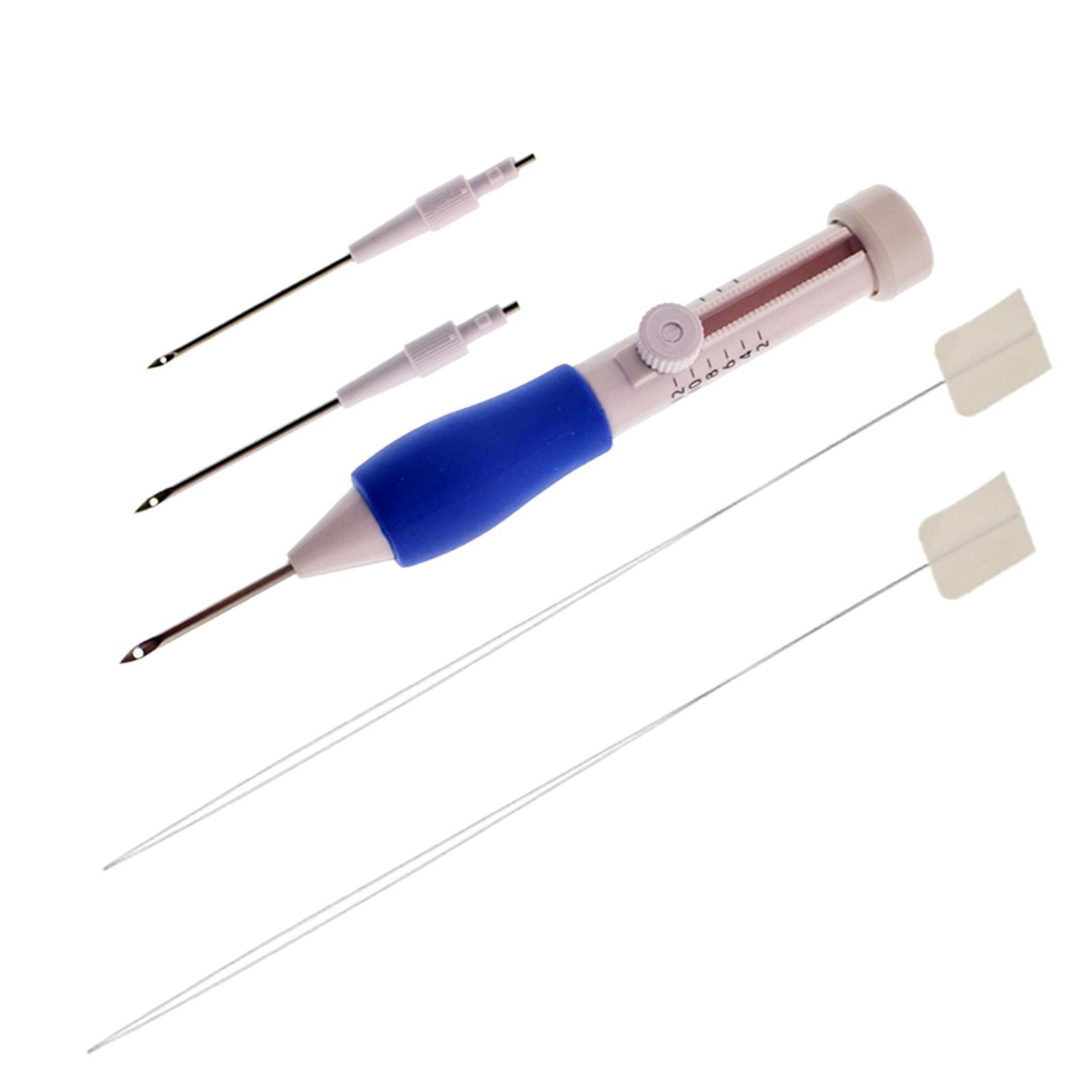 Punch Needle Embroidery Kit Punch Needle Tool, Embroidery Pen, Punch Needle Threaders, for Adults Beginner