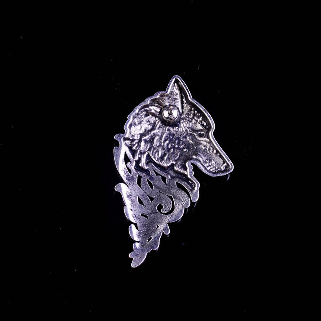 Punk  Label Pin Badge Button Men Collar Clip Pin Brooch T-shirt